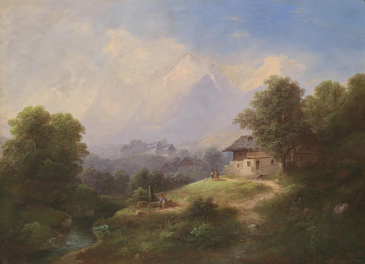 Parti fra Sydtyrol af Franz Barbarini
