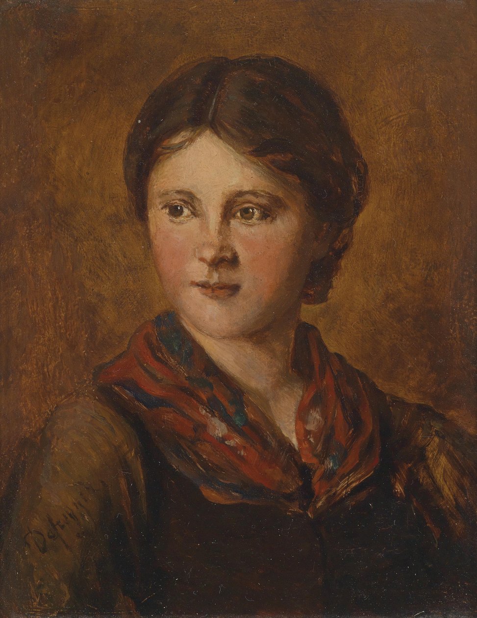 Tiroler dirndl af Franz Defregger