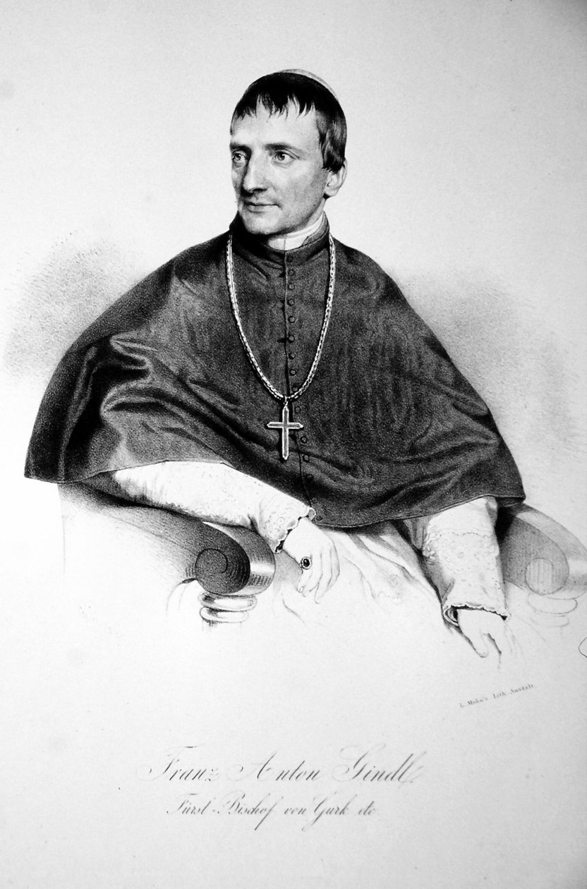 Franz Anton Gindl Biskop af Brno af Franz Eybl