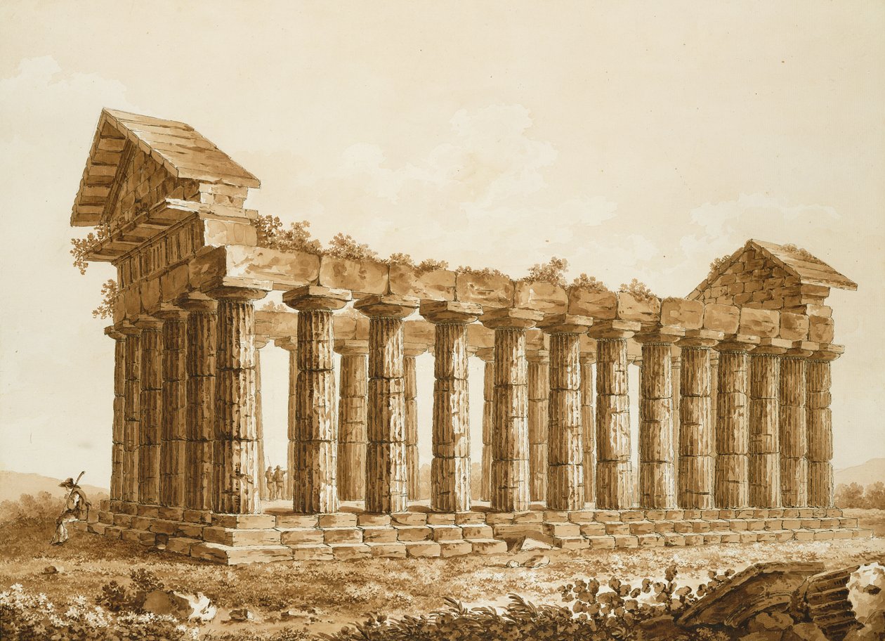 Konkordentemplet i Agrigentum af Franz Kaisermaan