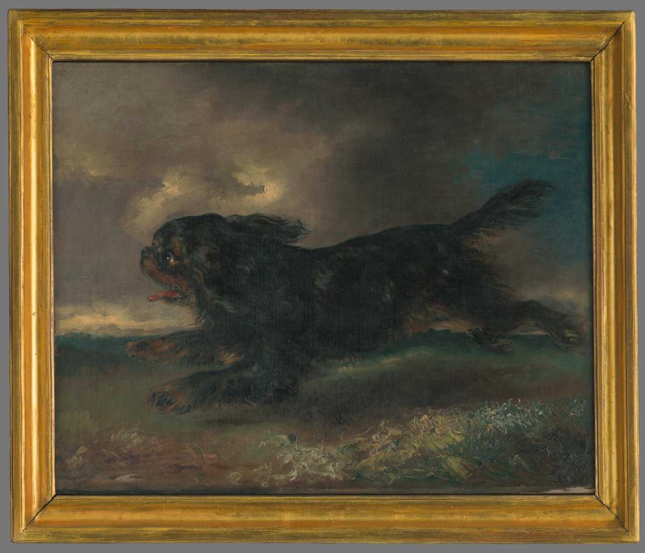 Løbende hund af Franz Krüger