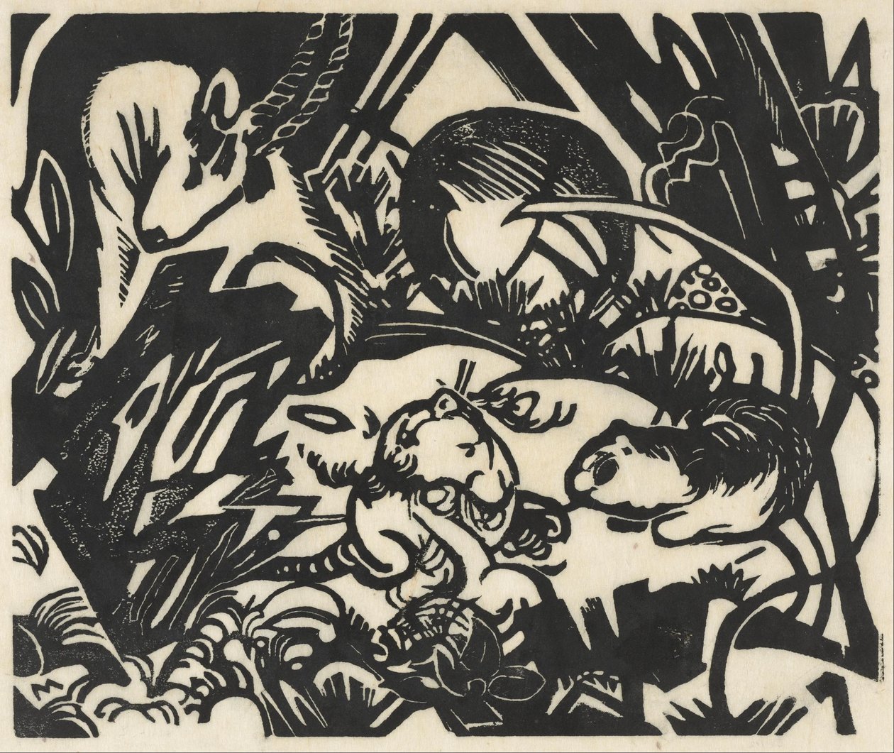 Animal Legend af Franz Marc