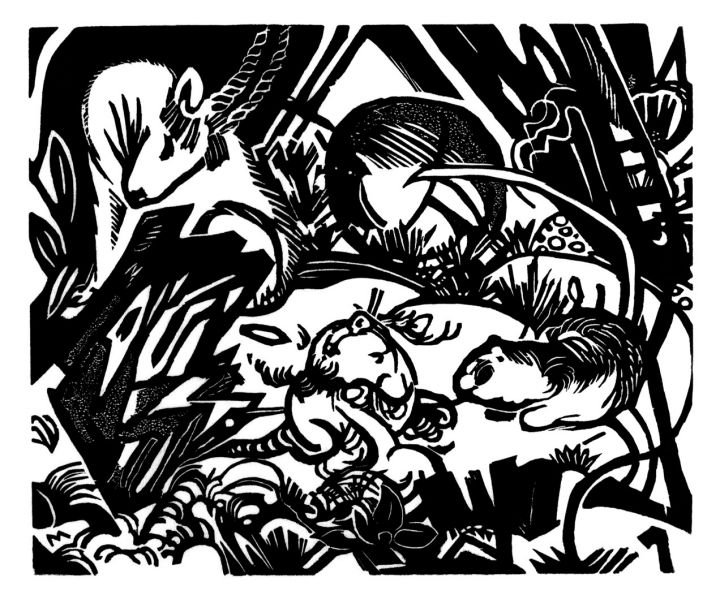 Dyrelegender af Franz Marc