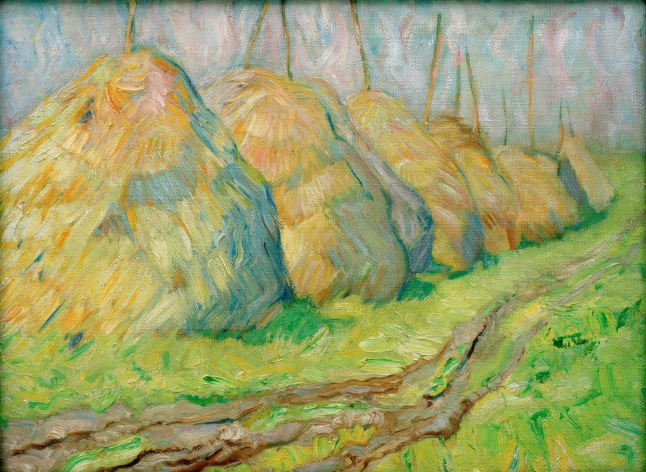 Siv på hug af Franz Marc