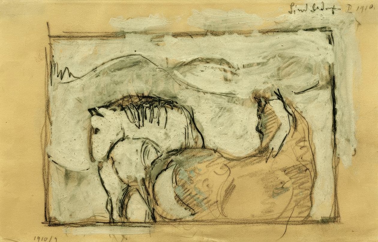 To heste af Franz Marc