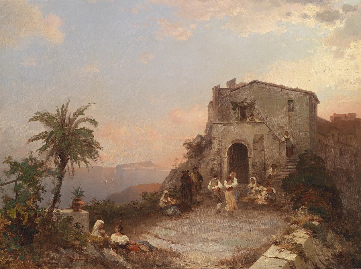 Sommerfestival i Italien af Franz Richard Unterberger