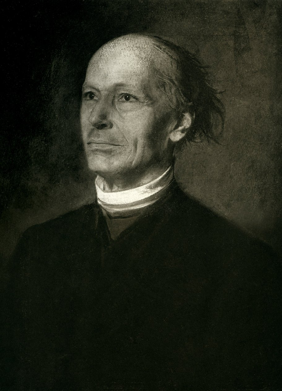 Biskop Strossmayer af Franz Seraph von Lenbach