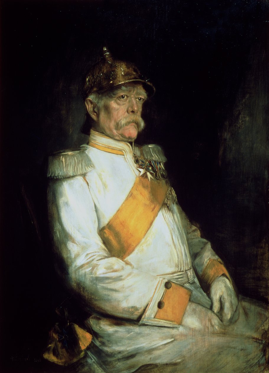 Kansler Otto Von Bismarck (1815-98) 1890 af Franz Seraph von Lenbach