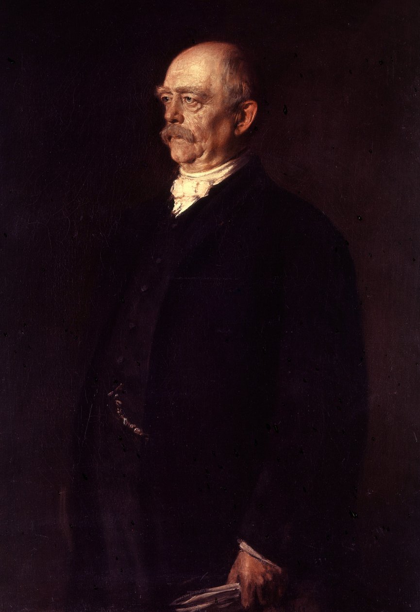 Otto von Bismarck, 1884 olie på lærred af Franz Seraph von Lenbach