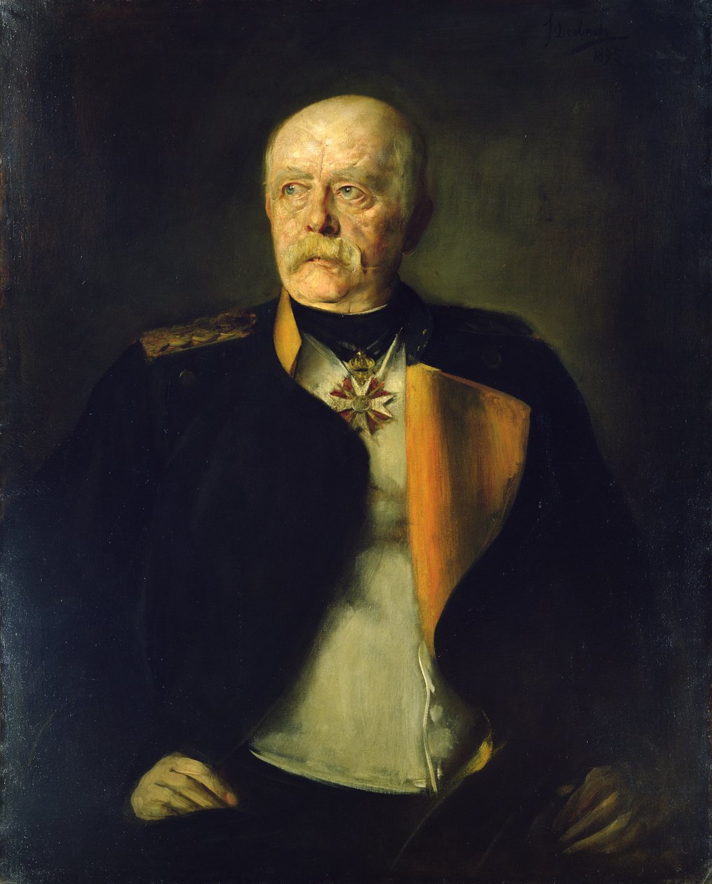 Otto von Bismarck, ca. 1890 af Franz Seraph von Lenbach