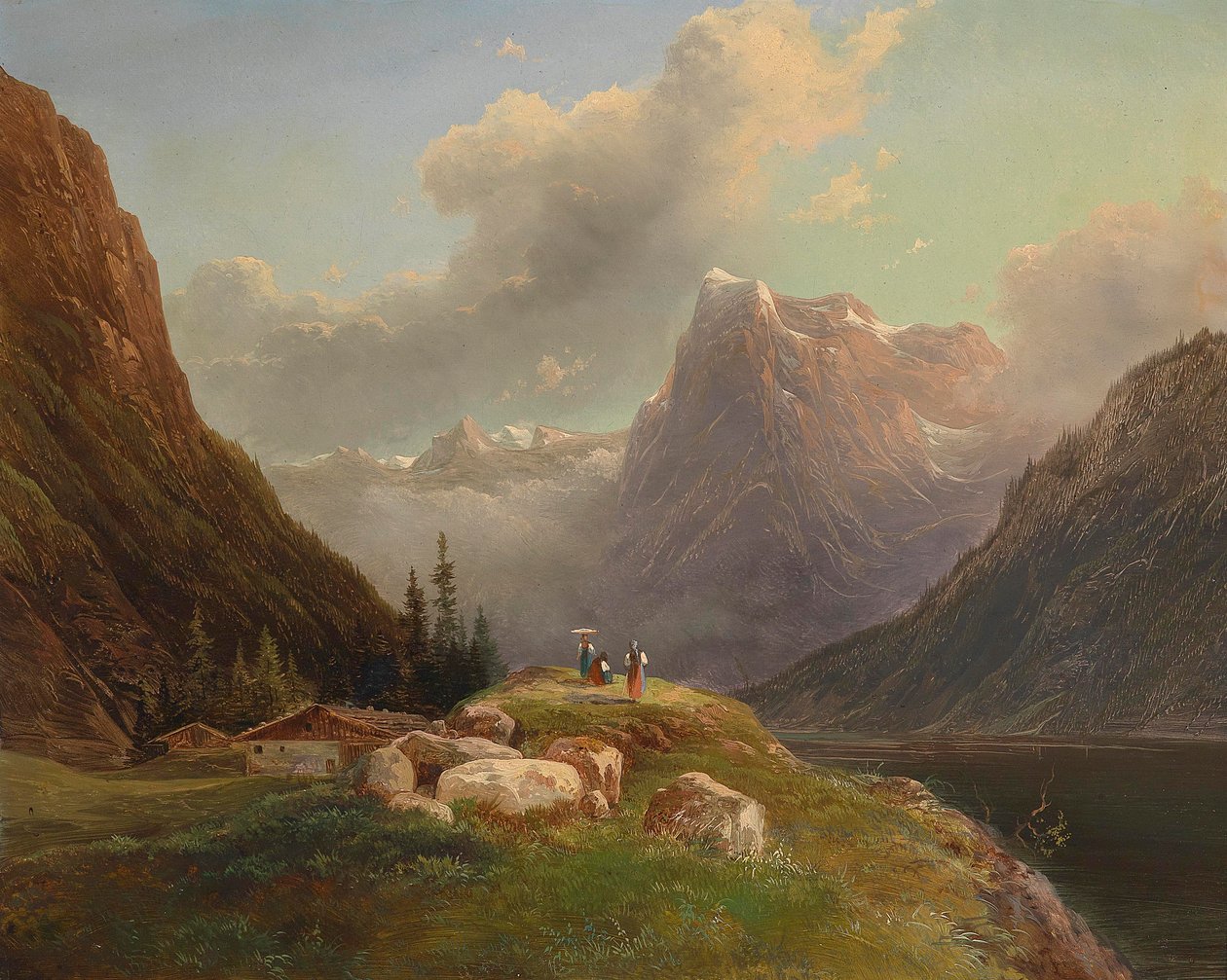 Salzkammergut af Franz Steinfeld