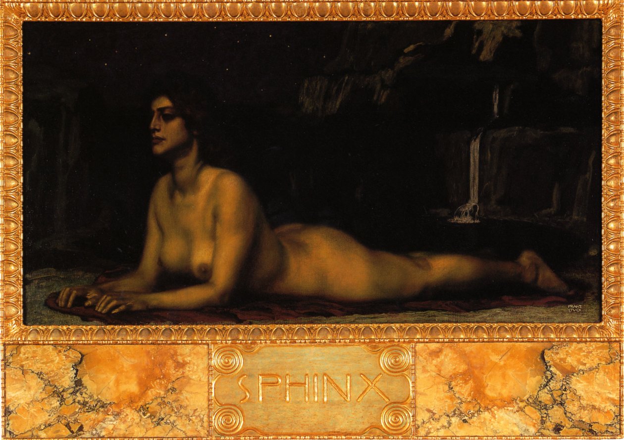 Sfinx af Franz von Stuck