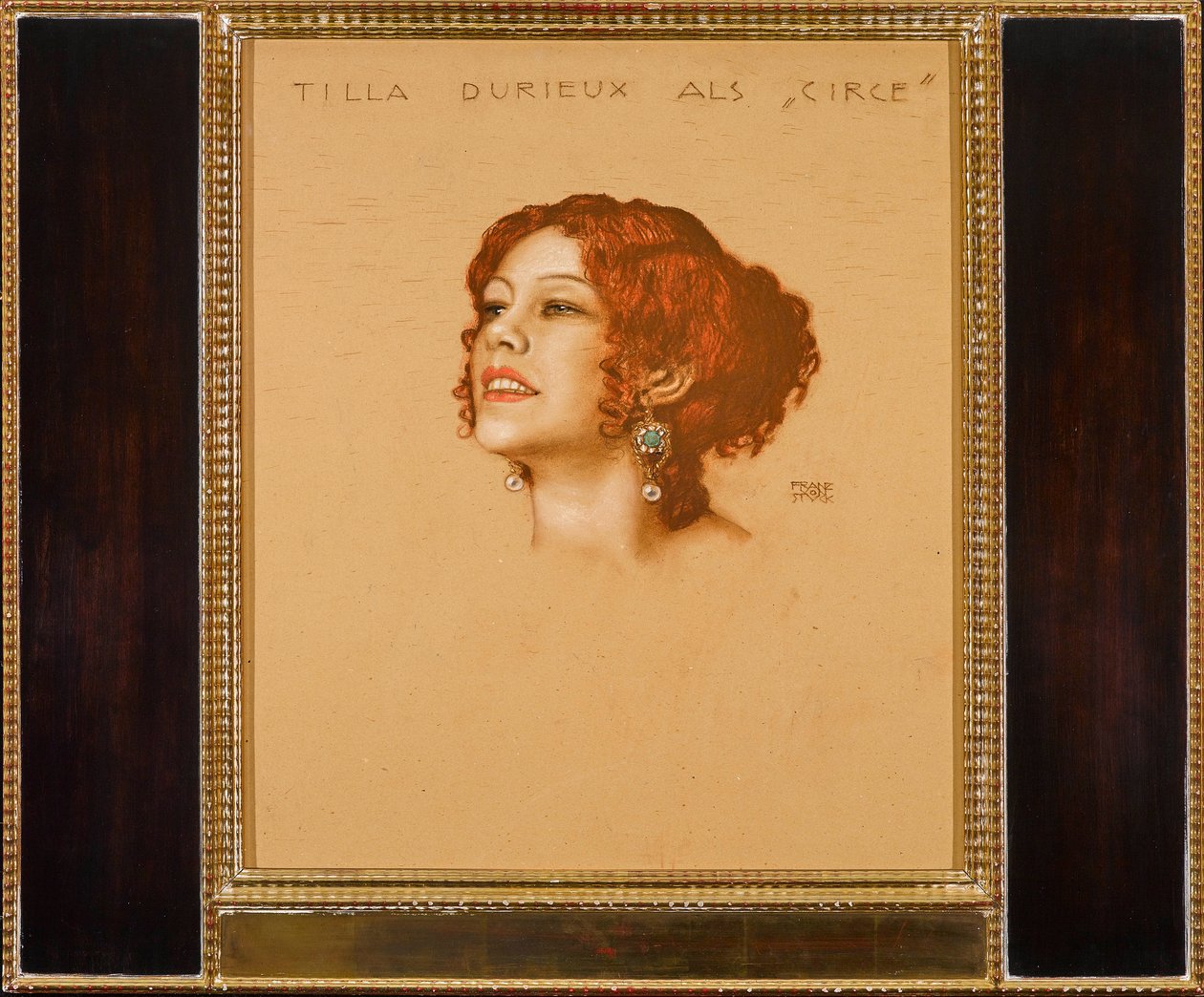 Tilla Durieux af Franz von Stuck