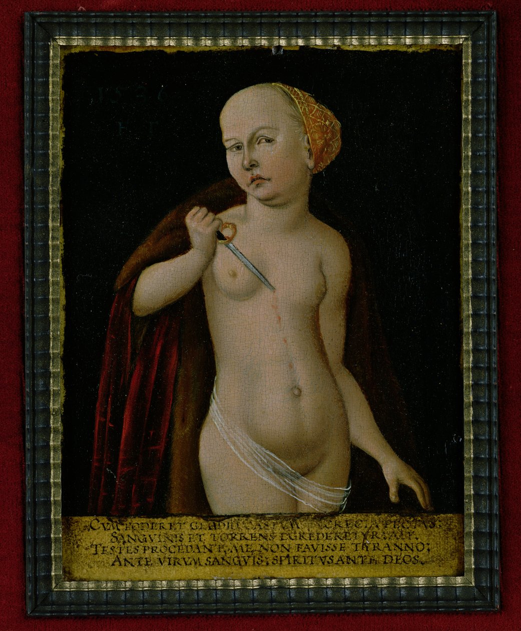 Lucrezia, 1536 af Franz Timmermann