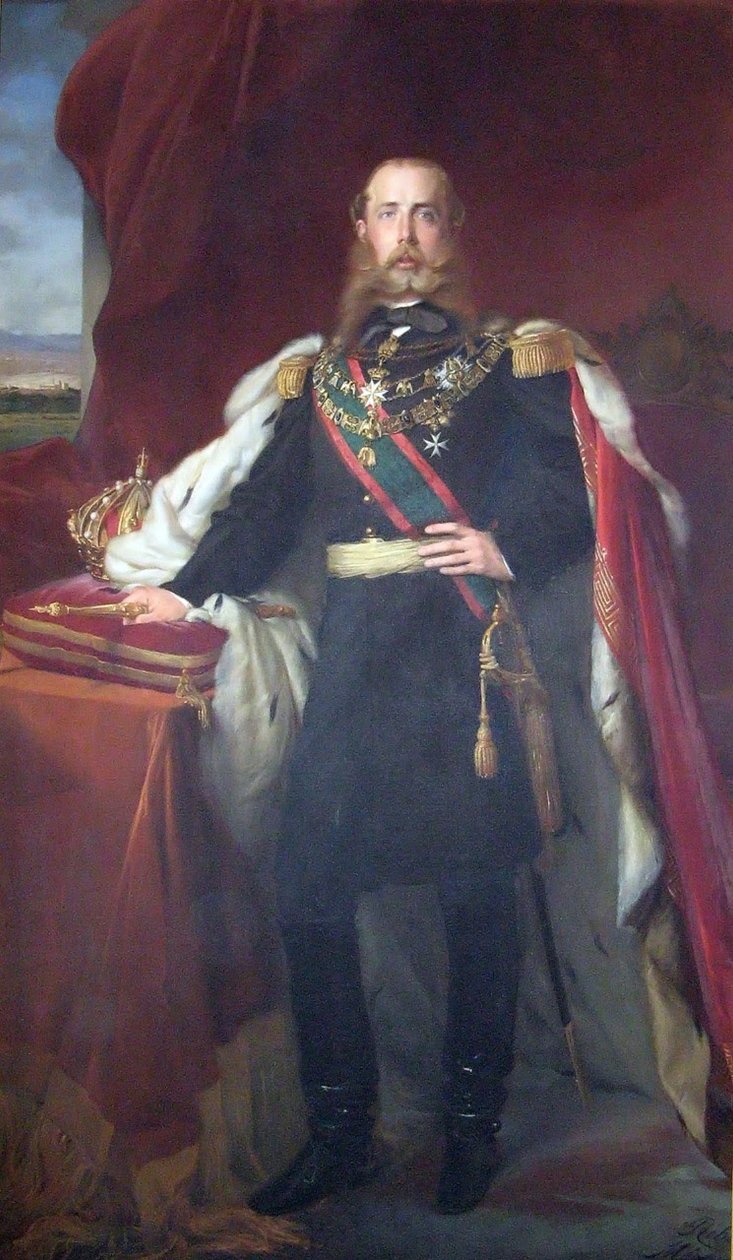 Kejser Don Maximiliano I i Mexico af Franz Xaver Winterhalter