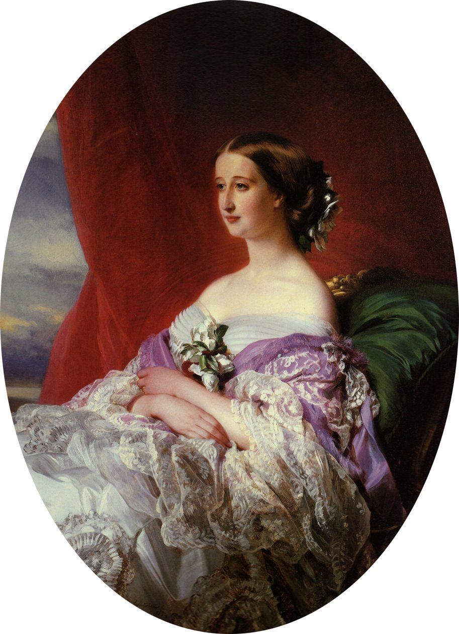 Kejserinde Eugenie af Franz Xaver Winterhalter