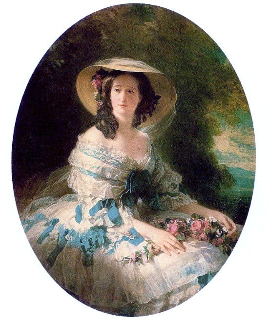 Eugénie fra Montijo af Franz Xaver Winterhalter