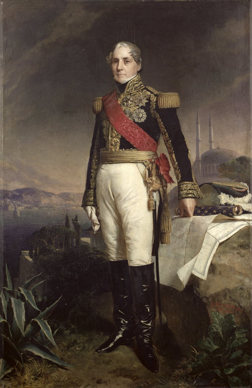 Francois-Horace (1772-1851) grev Sebastiani, 1841 af Franz Xaver Winterhalter