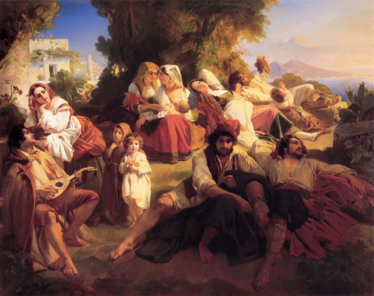 Være doven af Franz Xaver Winterhalter