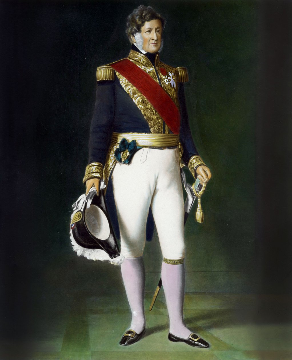Kong Louis-Philippe olie på lærred af Franz Xaver Winterhalter