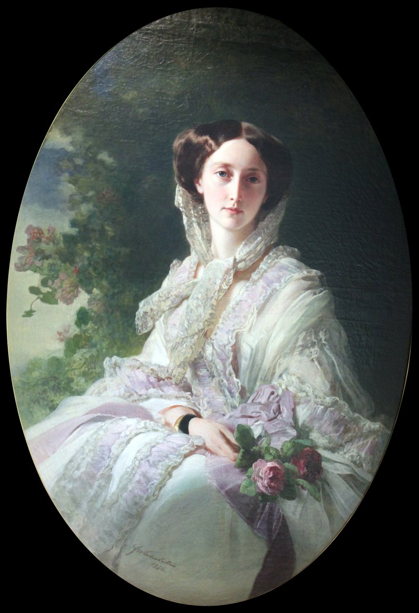 Kronprinsesse Olga af Württemberg (1822-1892) af Franz Xaver Winterhalter