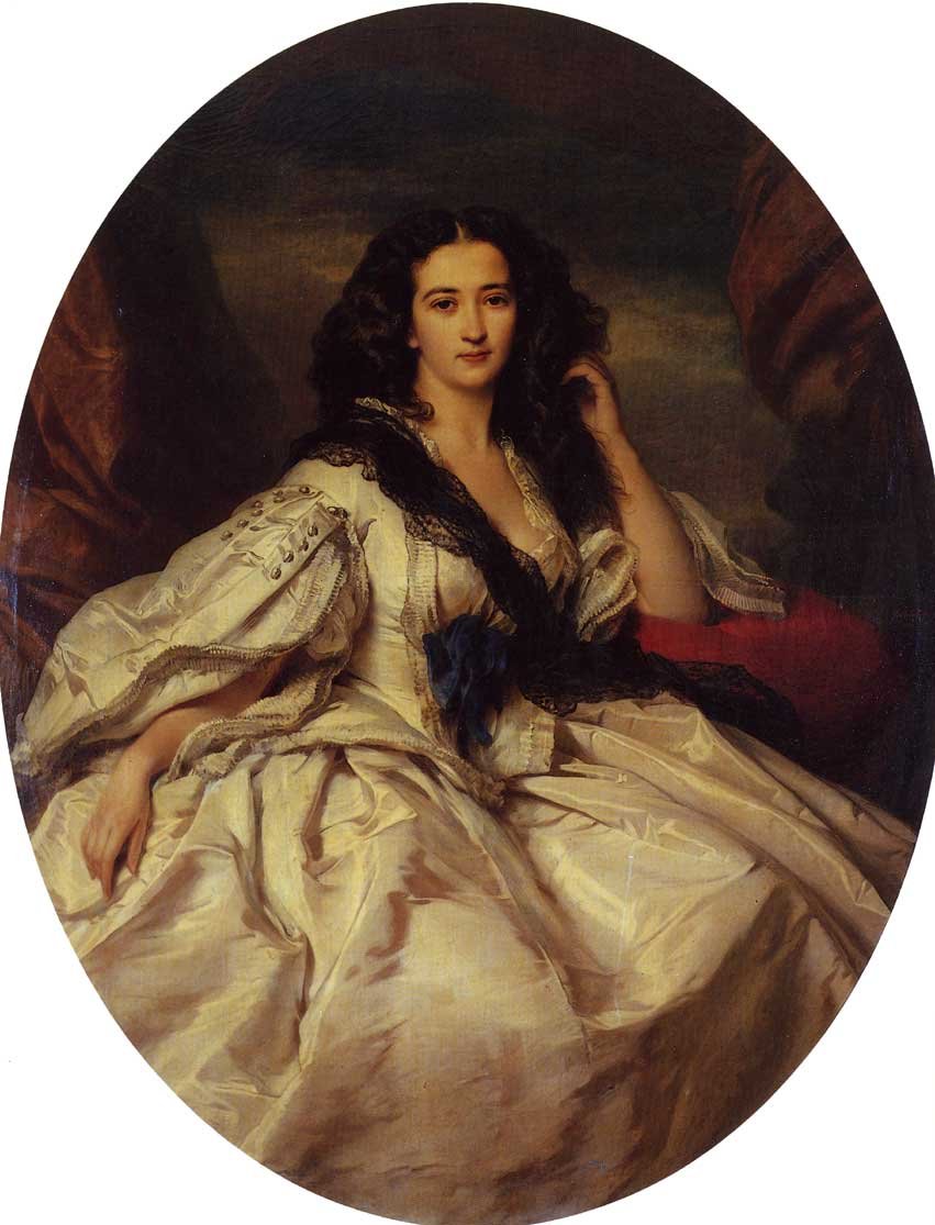 Madame af Jujewicz af Franz Xaver Winterhalter