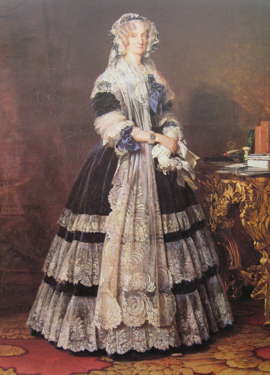 Marie Caroline de Bourbon Salerno af Franz Xaver Winterhalter