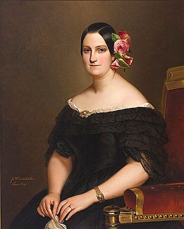 Marie-Christine fra Bourbon-Siciles af Franz Xaver Winterhalter