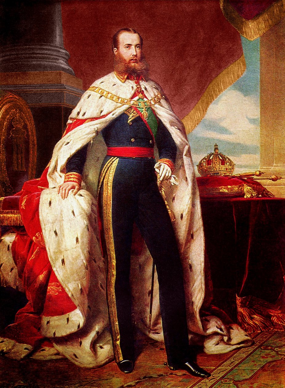 Portræt af Maximilian I fra Mexico af Franz Xaver Winterhalter