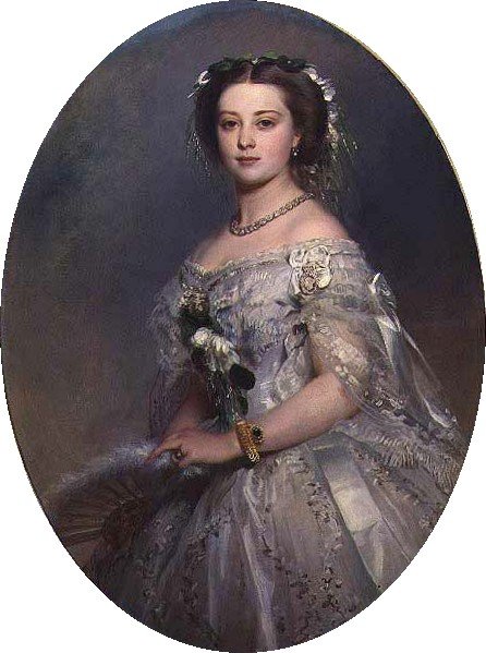 Portræt af Victoria, Prinsesse Royal af Franz Xaver Winterhalter