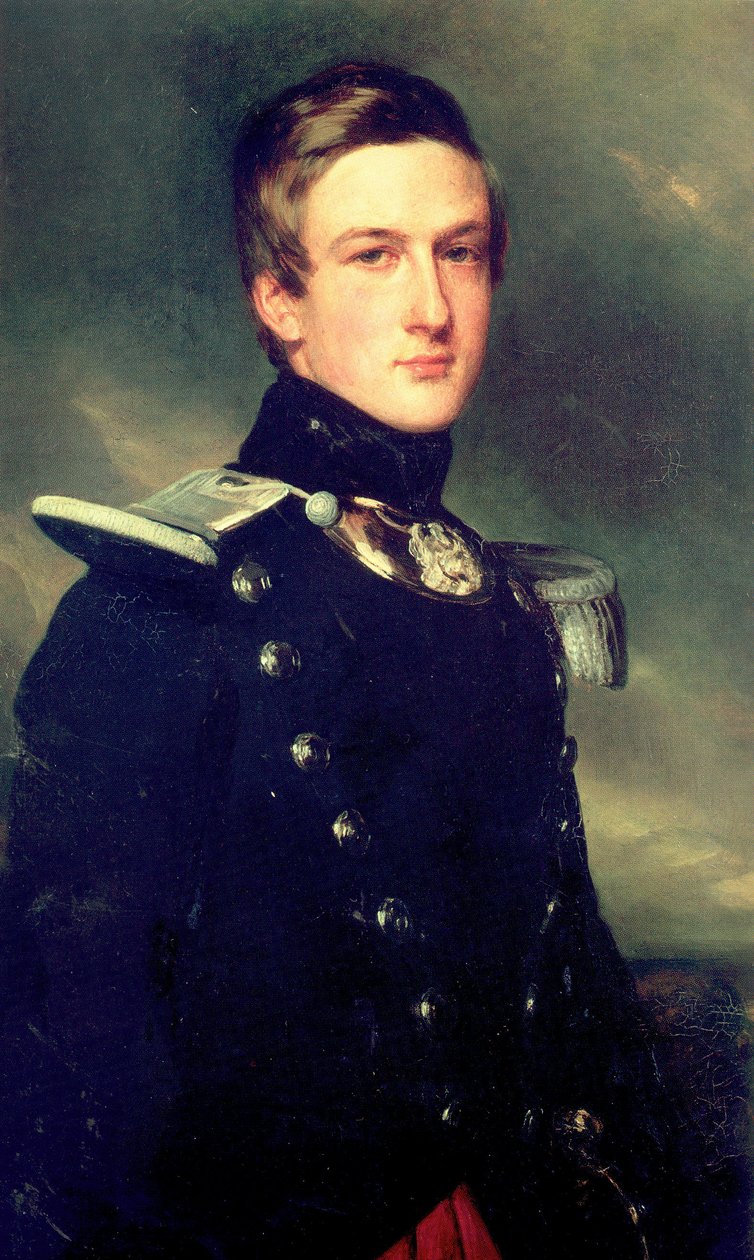 Porträt Henri-Eugène-Philippe-Emmanuels d´Orléans af Franz Xaver Winterhalter