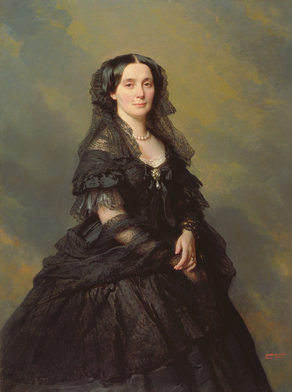 Prinsesse Kotschoubey, 1860 af Franz Xaver Winterhalter