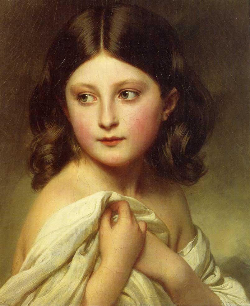 Prinsesse Charlotte af Belgien af Franz Xaver Winterhalter