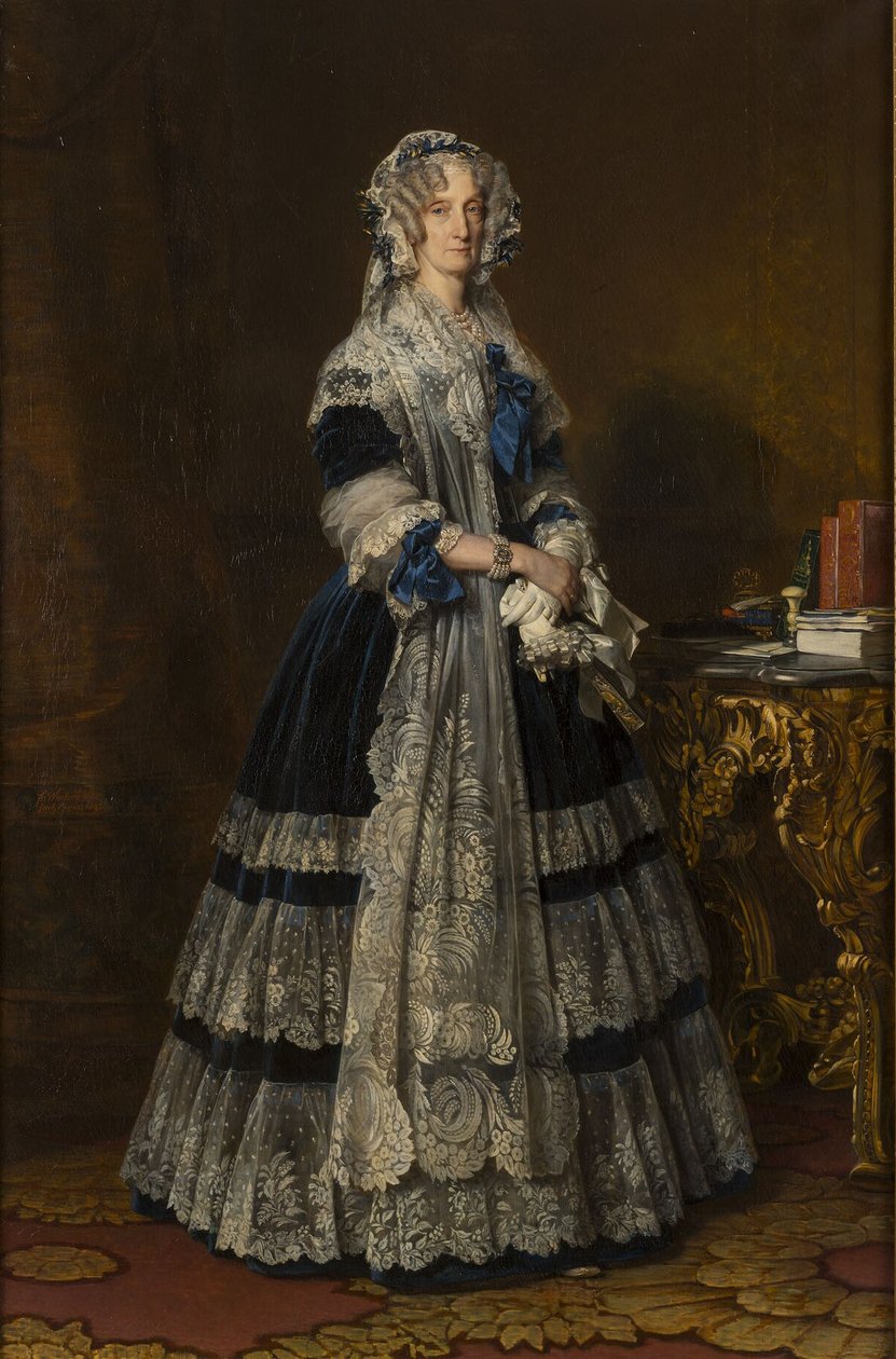Dronning Marie Amelie af Franz Xaver Winterhalter