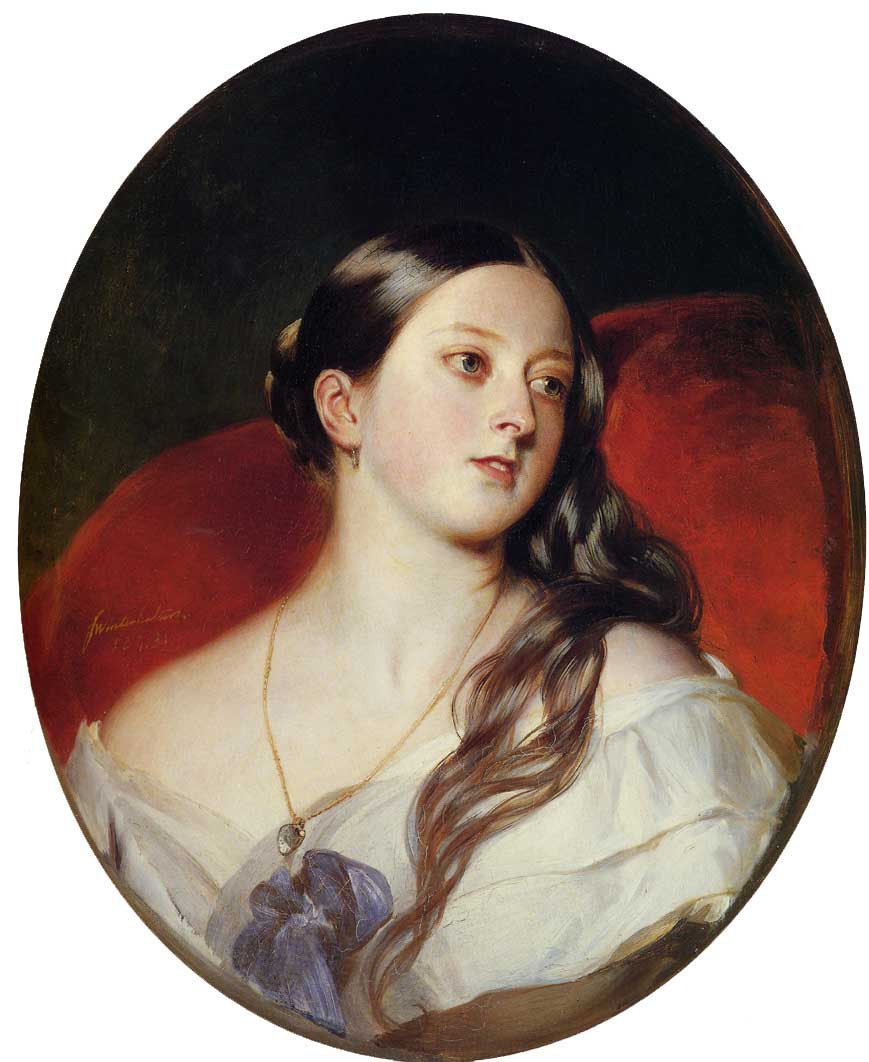 Dronning Victoria af Franz Xaver Winterhalter