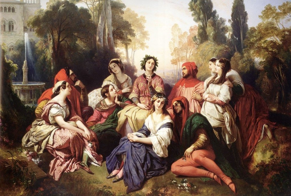 Decameron af Franz Xaver Winterhalter