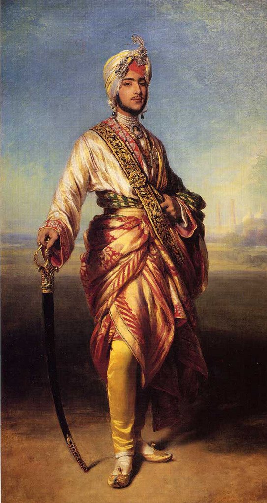 Kongen Duleep Singh af Franz Xaver Winterhalter