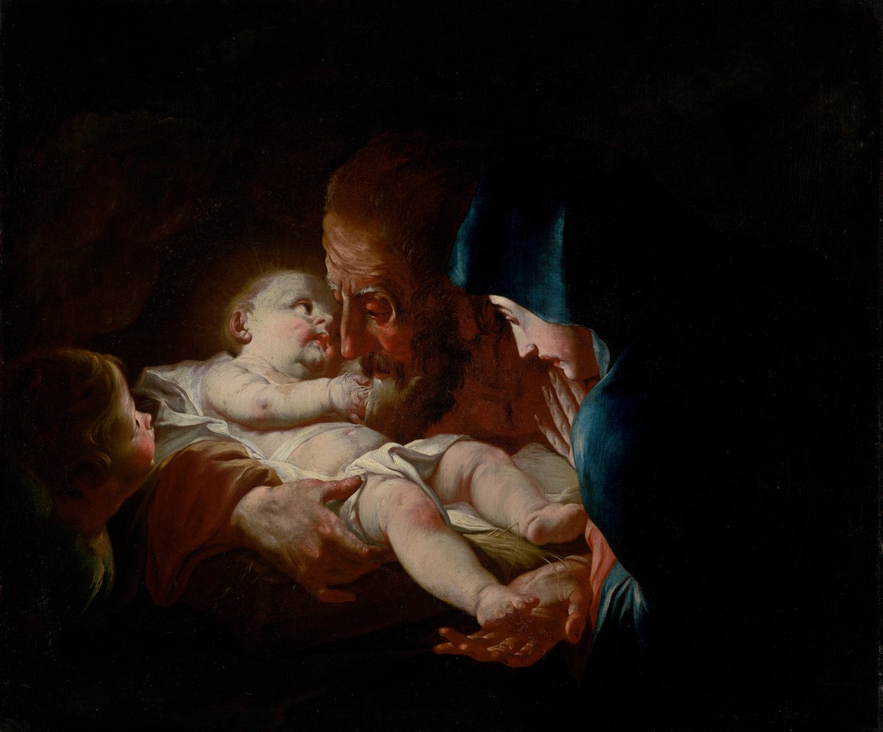 Sankt Josef med familie af Franz Xavier Karl Palko