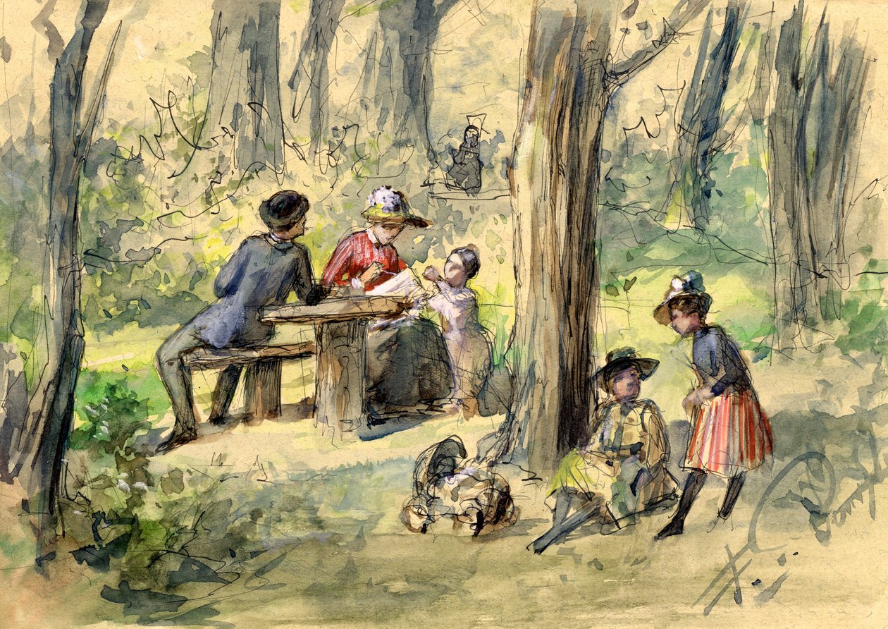 Søndagstur af Franz von Persoglia