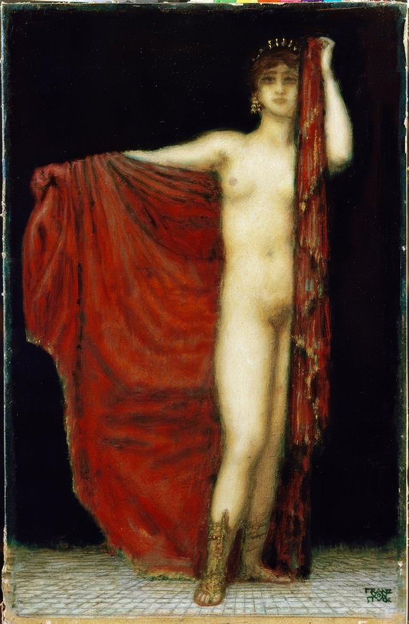 F. v. Stuck, Phryne af Franz von Stuck