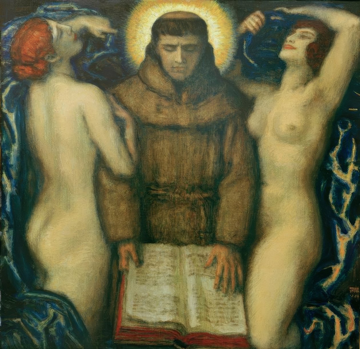 Sankt Anthonys fristelse af Franz von Stuck