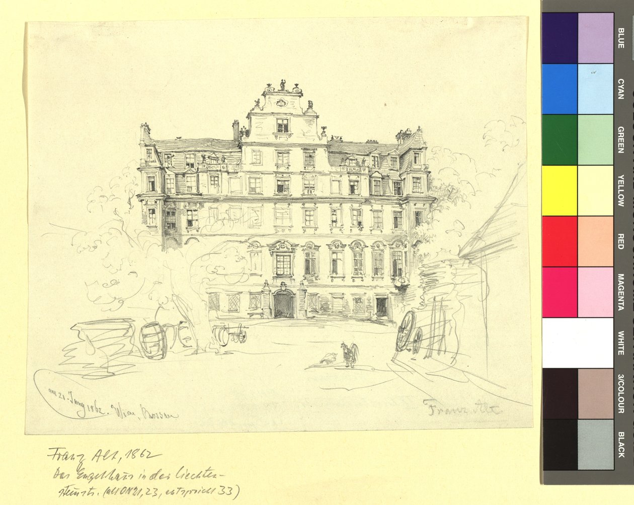 «Engelhuset» i Rossau af Franz Alt