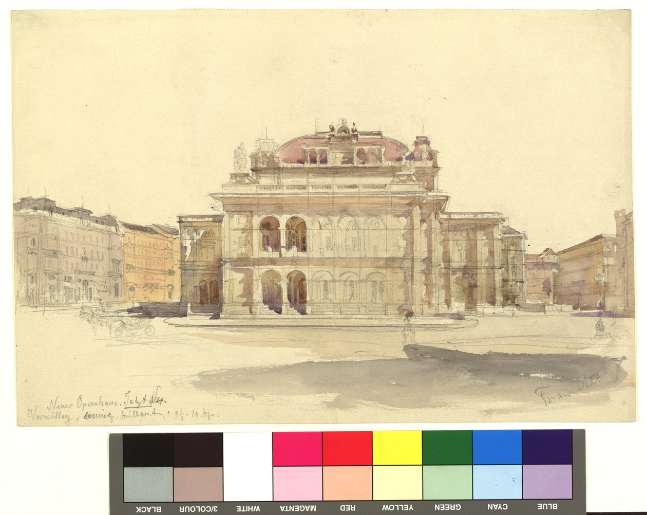 Statsoperaen (1, Opernring 2) af Franz Alt