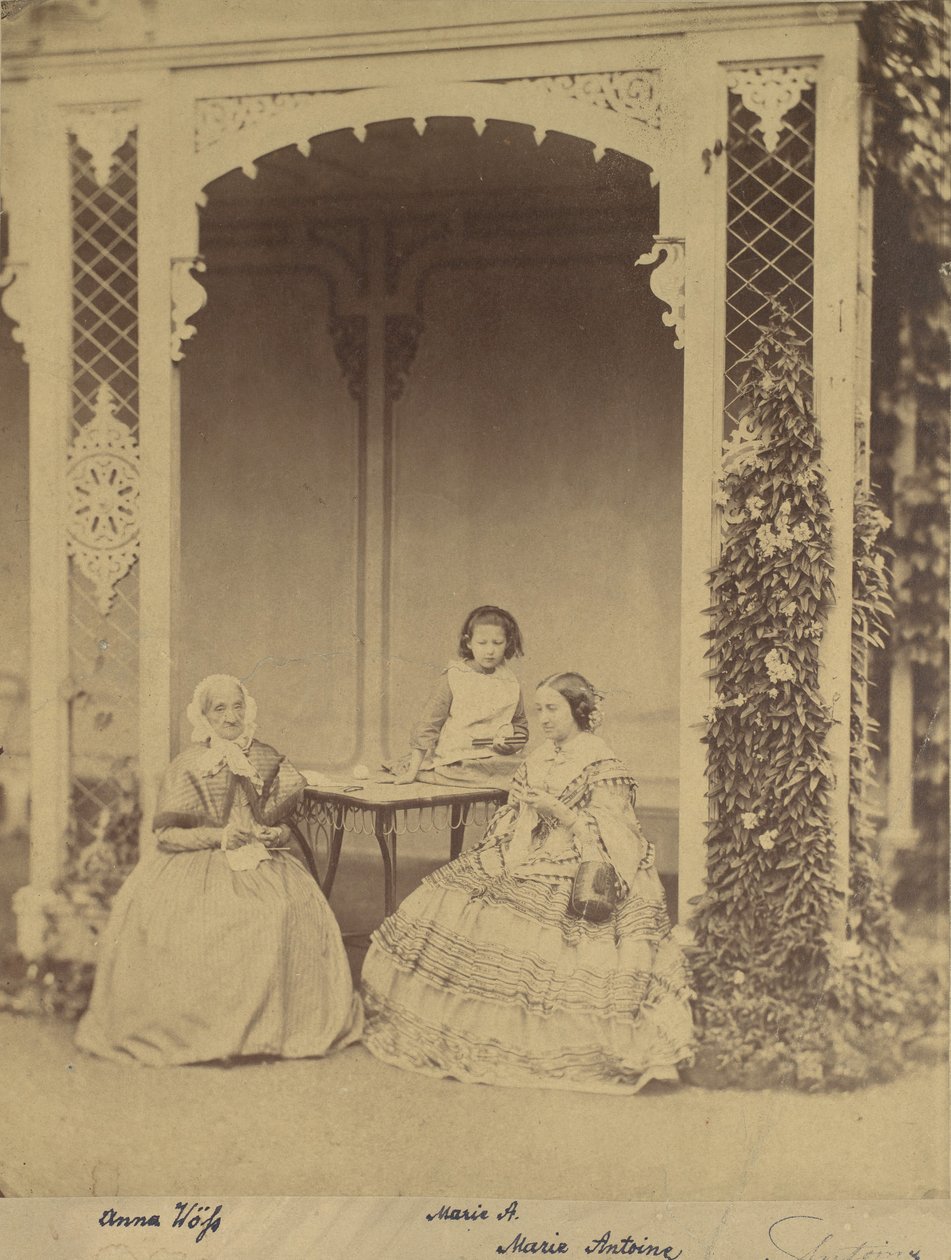 Anna Wöss, Marie og Marie Antoine, 1850