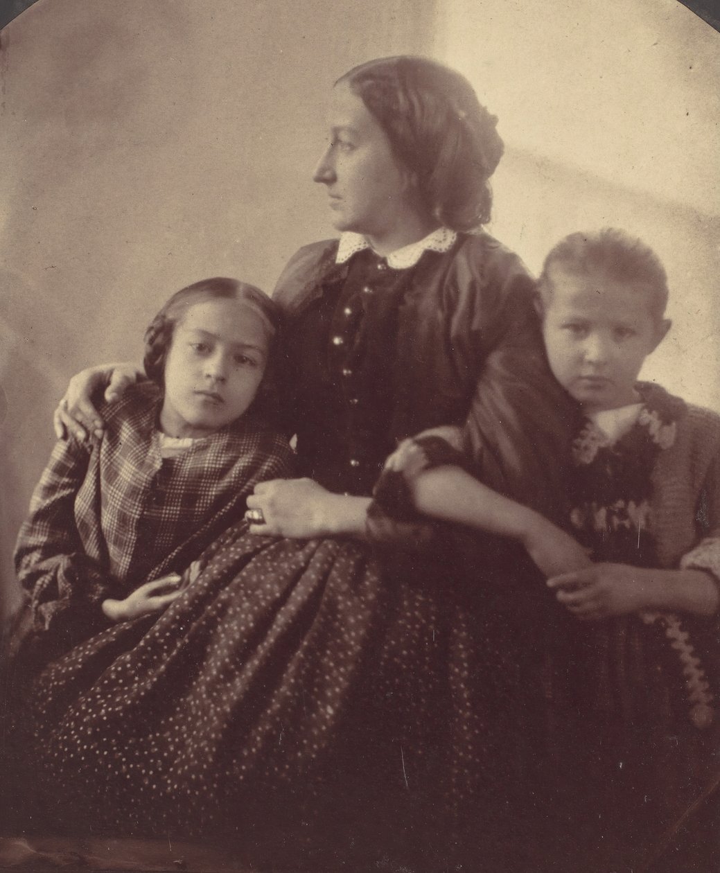 Hermine, Marie og Marie Antoine., 1850