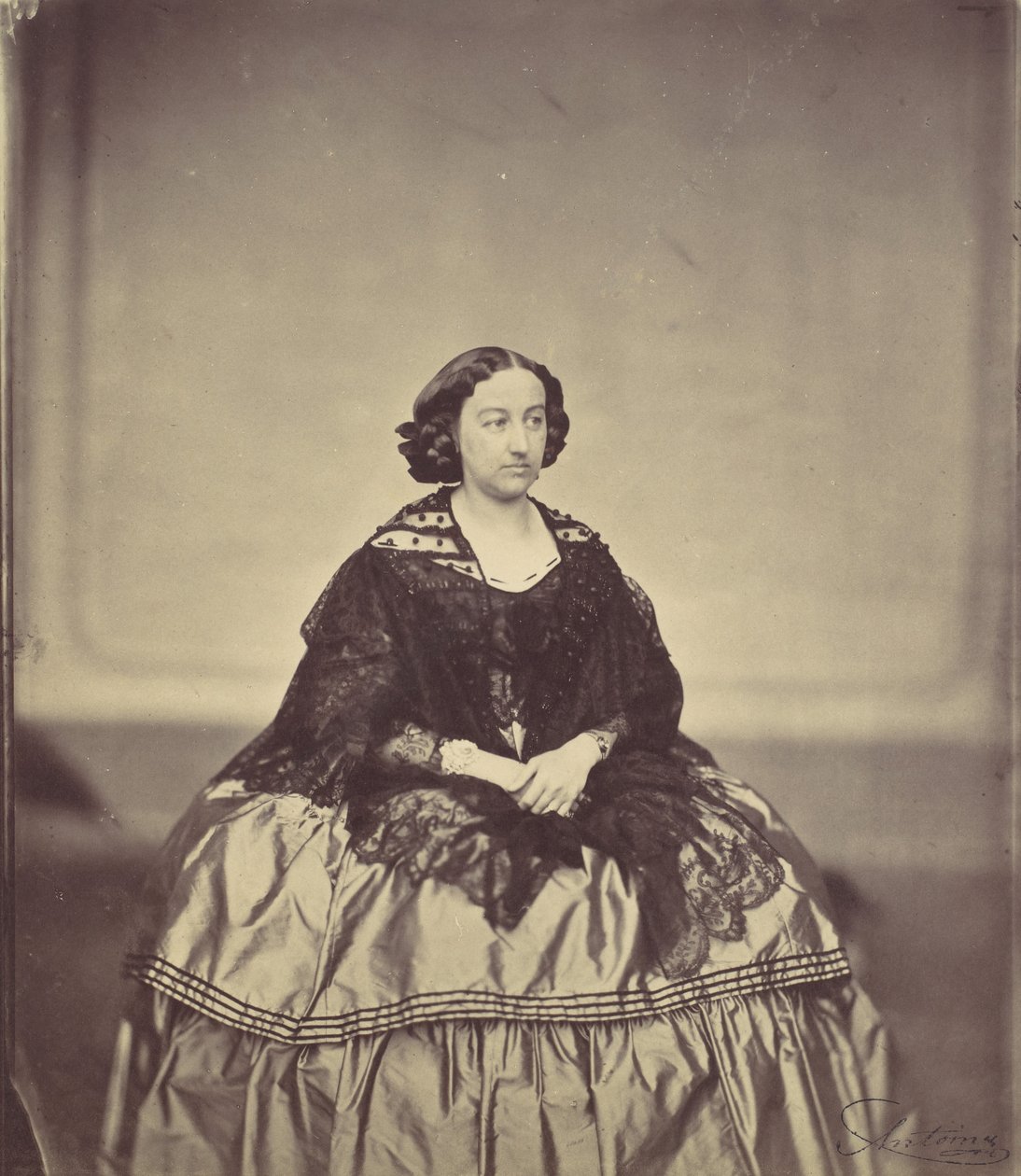 Marie Antoine, geb. Woes, 1850