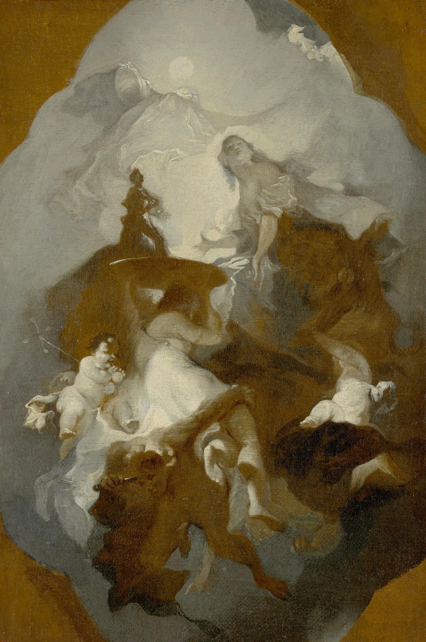 Allegorische Darstellung af Franz Anton Maulbertsch