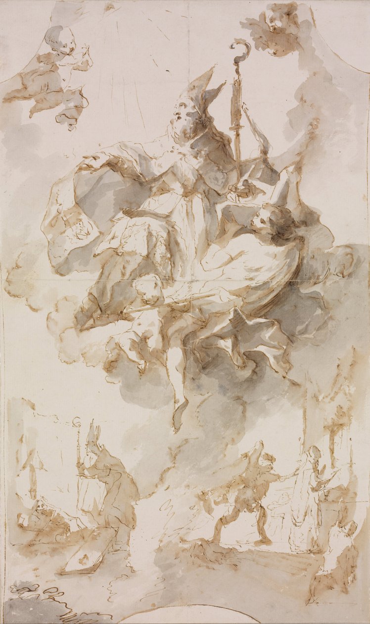 Apotheosis of Saint Stanislaus Dani af Franz Anton Maulbertsch