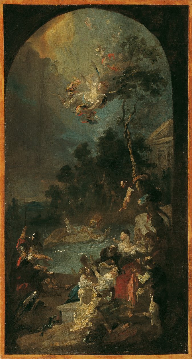 Du giver Martyrium des heiligen Quirinus af Franz Anton Maulbertsch