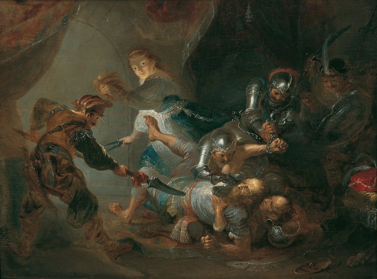 Samsons forblænding af Franz Anton Maulbertsch